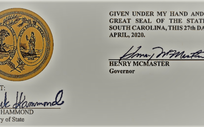 A Concurrent Resolution in the Senate of South Carolina Concerning Consecutive State of Emergency Orders